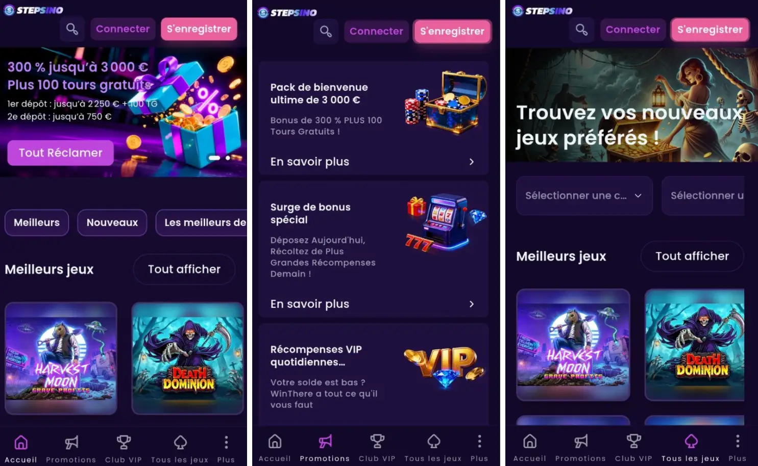 stepsino casino mobile